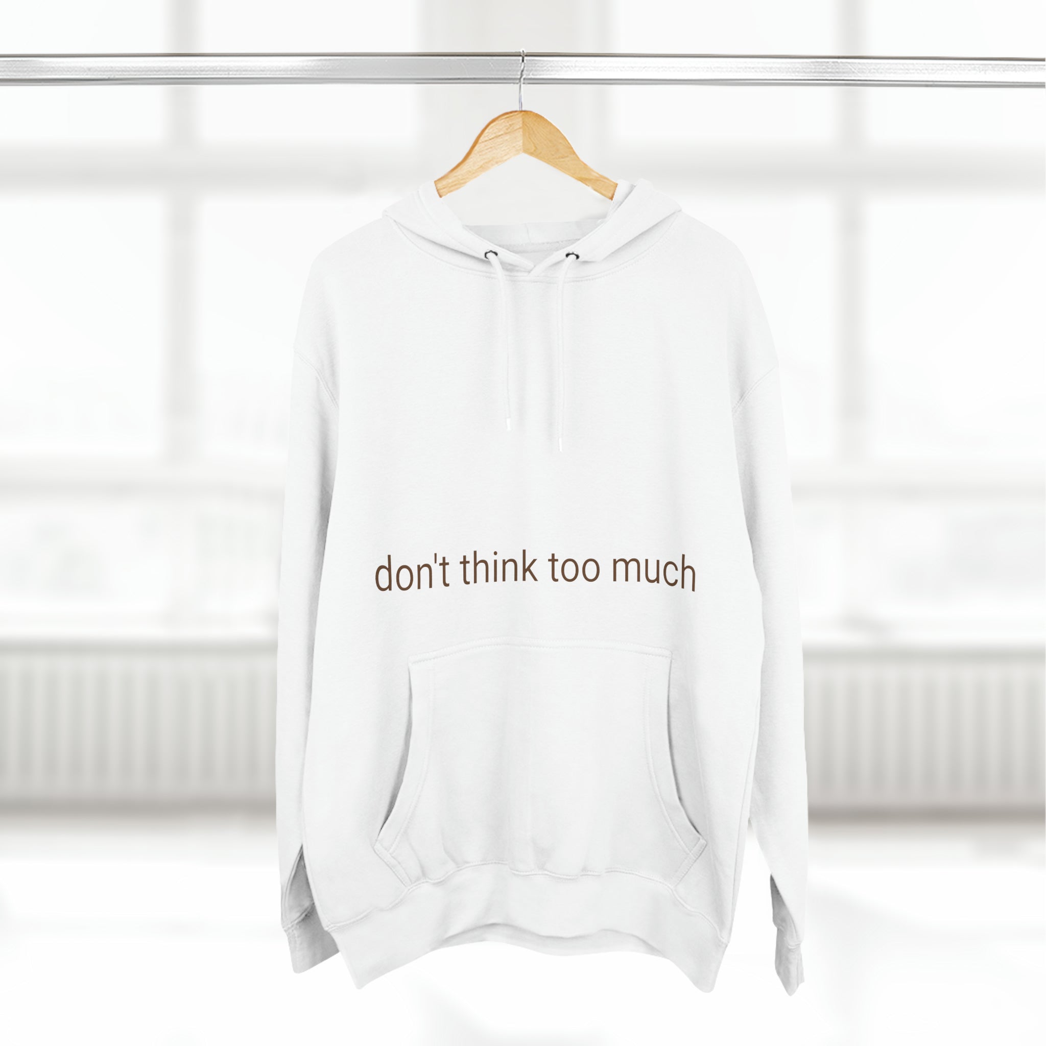 -Panel Fleece Hoodie