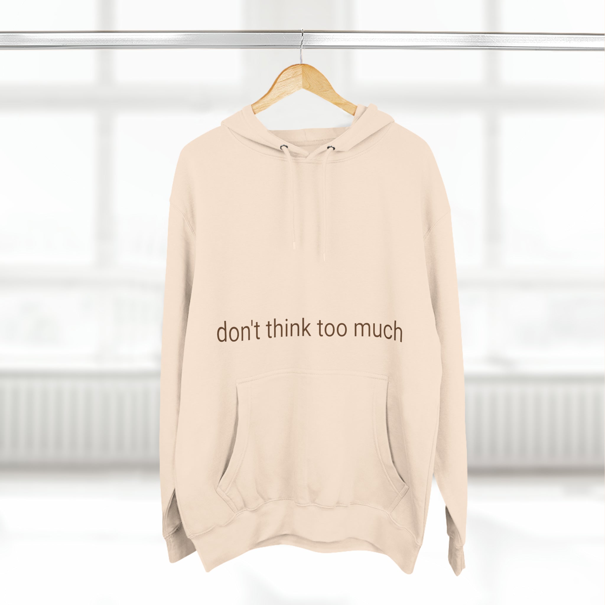 -Panel Fleece Hoodie