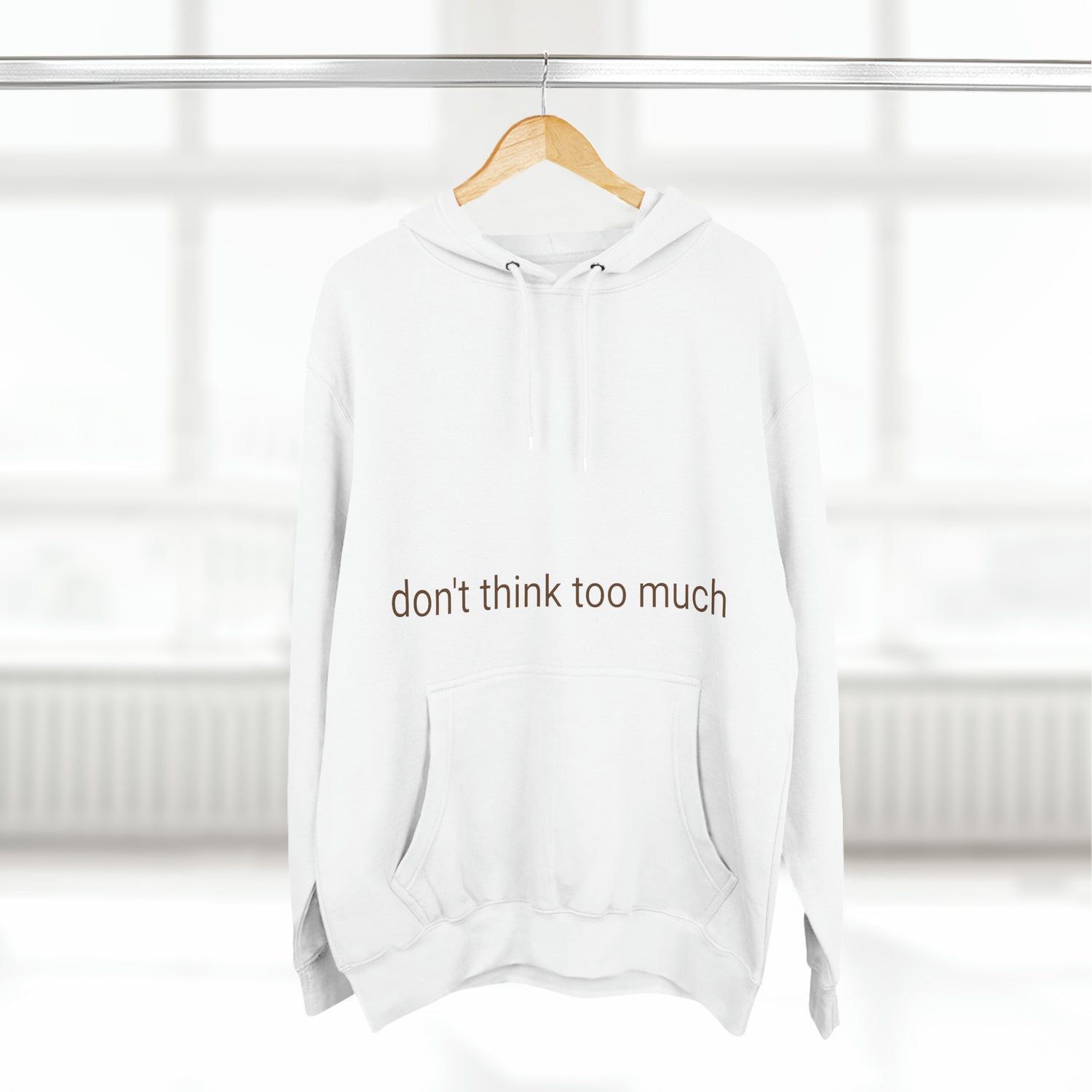 -Panel Fleece Hoodie