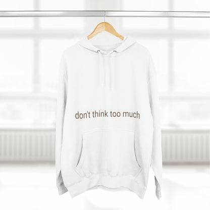 -Panel Fleece Hoodie