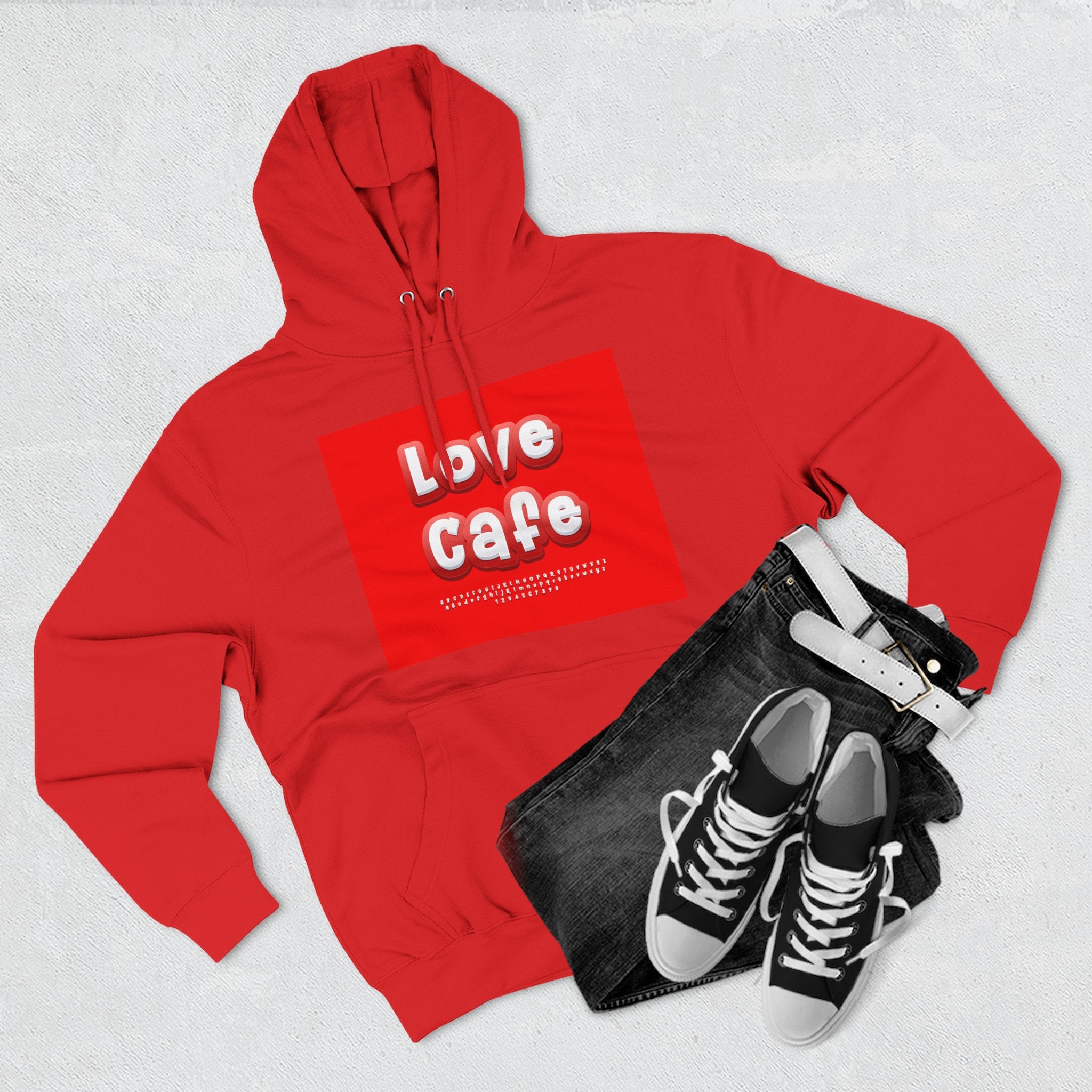 Love Cafe Fleece Hoodie