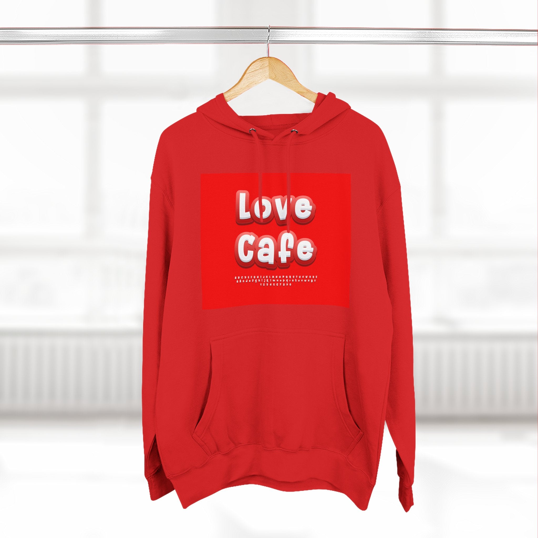 Love Cafe Fleece Hoodie